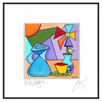Blue Pitcher