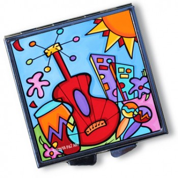 Pop Art Pill Box - Salsa Rhythm City