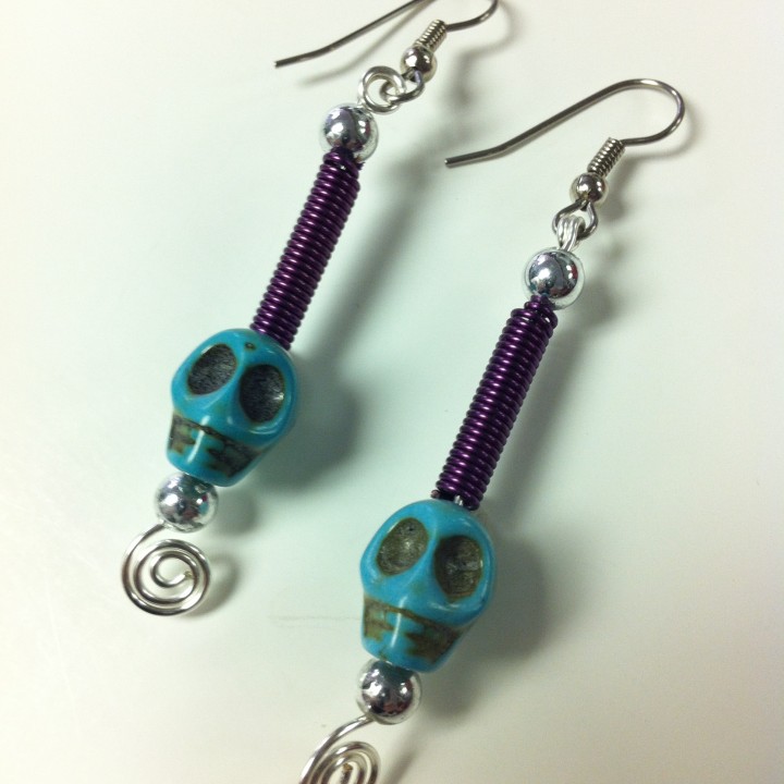 Dia de los Muertos #1 Earrings