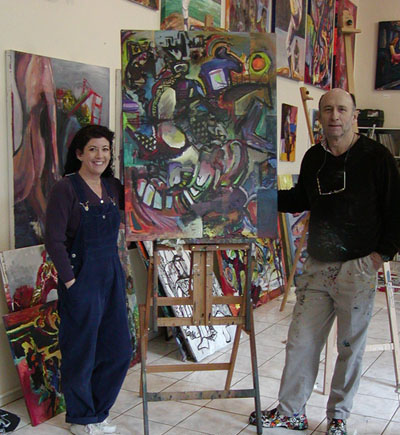 Sonya Paz - Painting Collaboration