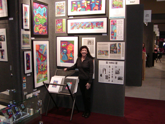 Sonya Paz ArtExpo International 2004