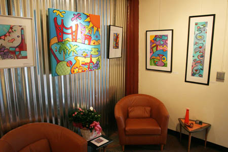 Sonya Paz Gallery and Studio - Santa Clara, CA 2004
