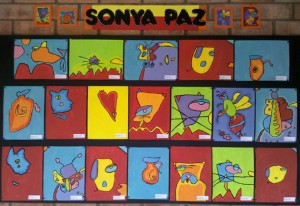 Peru Children Kindergarten Class Inspired Artwork