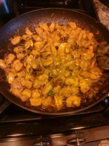 Sonya's Simple Sweet Curried Chicken over Rice