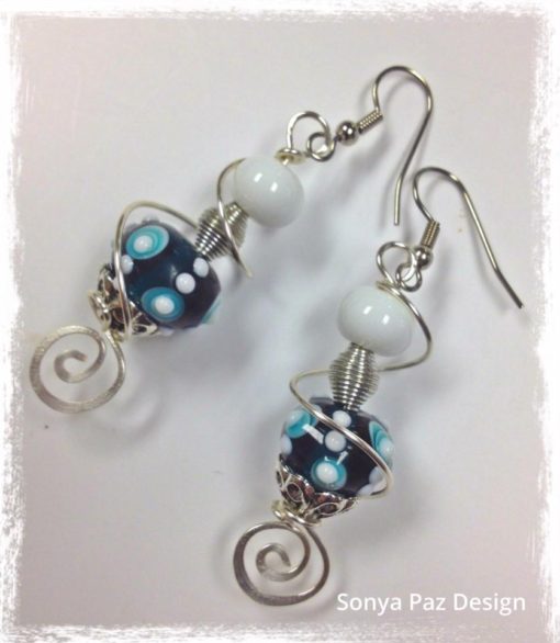 Azule Moon Earrings