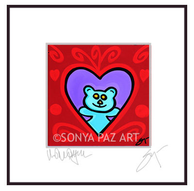 Mini Pop Art - Robby Bear