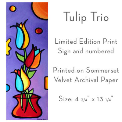 Tulip Trio Limited Edition Art