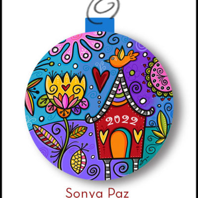 Sonya Paz 2022 My Creative Life Limited Edition Ornament