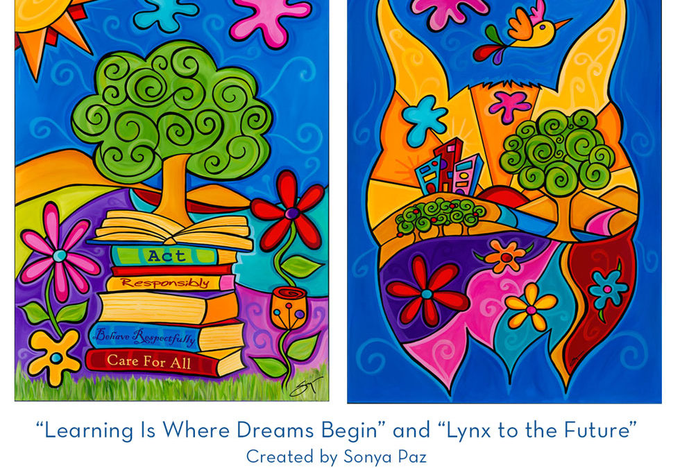 Sonya Paz Designed new Art for Lynhaven School