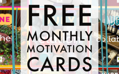 2024 Free Monthly Motivation Cards
