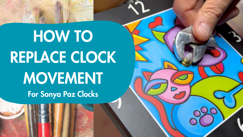 Sonya Paz Clock Replacement Video (YouTube)