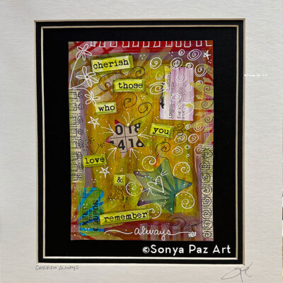 Cherish Always #1 - Original Sonya Paz Painting