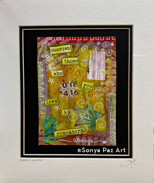 Cherish Always #1 - Original Sonya Paz Painting