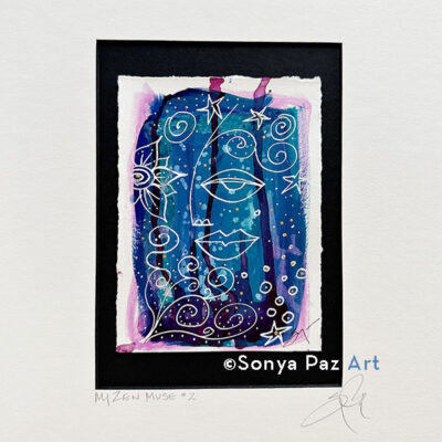 My Zen Muse - Original Sonya Paz Painting