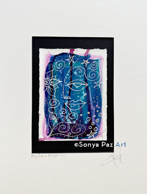 My Zen Muse - Original Sonya Paz Painting