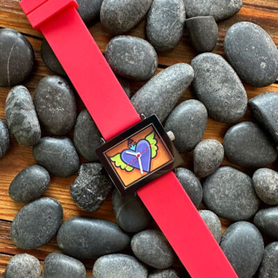 NEW - Queen of Hearts Wristwear with Red Band!