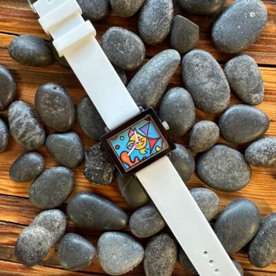 NEW - Sassy Fish Wristwear with White Band!