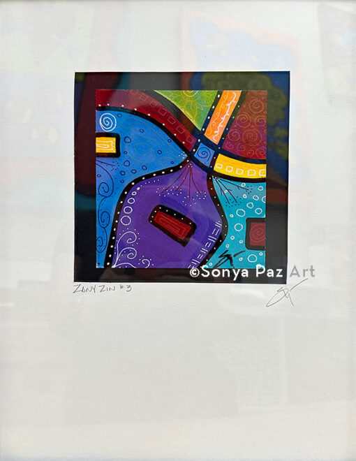 Zany Zin 3 - Original Sonya Paz Painting