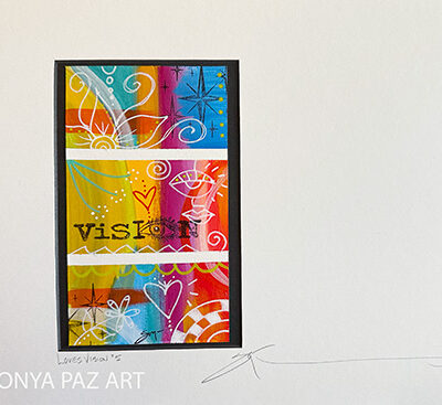 Love's Vision #5 - Original Sonya Paz Painting