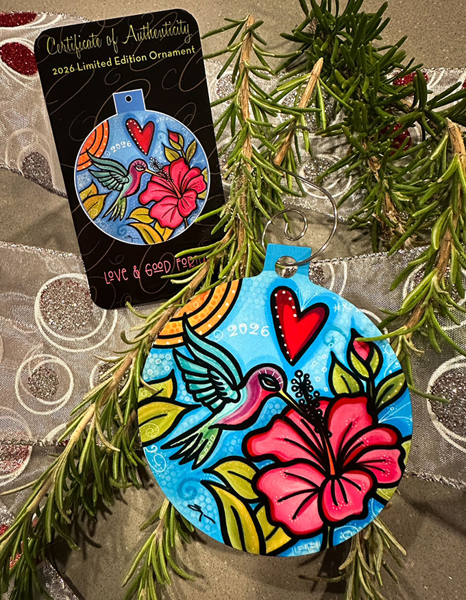 ornament 2026 with COA ornament 2026 with COA
